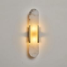 Luma Sockel Wandleuchte Naturmarmor Wandleuchte Licht Nordic Hardware Wohnzimmer Nachttisch Schlafzimmer BH Hotel Gang Treppenbeleuchtung