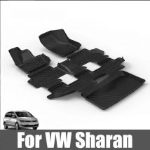 Auto Matten für VW Sharan 2013 2014 2015 2016 2017 2018 2019 Boden matte benutzer definierte tpe wasserdichte Fuß polster Teppich Auto Zubehör