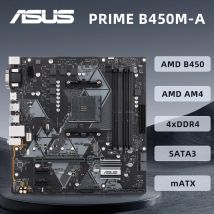 ASUS PRIME B450M-A Supporto scheda madre AMD Ryzen 5 5600G 3600X 5700X 5800X3DCPU DDR4 128GB 2×M.2 HDMI PCIe3.0 mATX AM4 Scheda madre