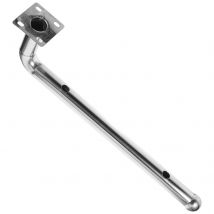 L-förmige Antennenhalterung aus Edelstahl für Mastmontage, Outdoor-Zubehör, kabellose Brückenhalterung, Antennenmontage