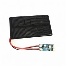 Mini 6V 210MA 1,25W monokristallines Silizium-Solarpanel mit Solarladegerät CN3065 Handy-Aufladung