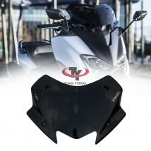 Parabrezza del motociclo Nuovo Fumo Più Alto Parabrezza Visiera Viser Misura Per YAMAHA TMAX 530 TMAX530 T-MAX 2017 2018 T-MAX530 SX DX