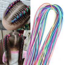 90cm Mix kolorowe 4-30 sztuk warkocze do włosów liny pasma dla afrykańskich warkoczy dziewczyny DIY warkocze w kucyk kobiety stylizacja akcesoria do włosów