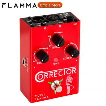 FLAMMA FV01 Processore di effetti vocali Correzione del passo con effetti riverbero ritardati per amplificatore microfonico Stompbox chitarra