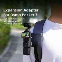 Für dji osmo pocket 3 verlängern rahmen multifunktion adapter tropfen fester schutz rucksack clips action kamera zubehör