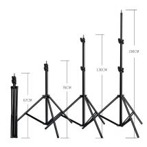 200CM Tripod for Phone Mobilephone Selfie Stick Adjustable Light Stand 1/4 Screw Head Photo Studio Flashes Photograph Softbox