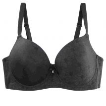 DaiNaFang Sexy Schwarz Weiß Grau Burgund Khaki BHs Schleife 36/80 38/85 40/90 42/95 44/100 46/105 48/110 CDE Plus Size Dessous