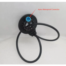 Pedal Assist Sensor (maßgeschneidert) Elektrische Fahrrad Dual-Hall 12 Magnet Linke Seite 4 Pins Wproof Conect PAS Sysm Mod Teile