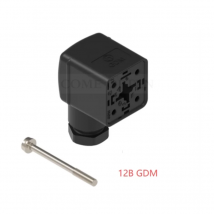 Hirschmann Solenoid Valve Plug Coil Connector 12B GDM GDM3009 Pin Distance 18mm TypeA