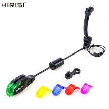 Hirisi Carp Fishing LED Swingers z 4 plastikowymi głowicami do alarmów wędkarskich Wskaźnik brań B2011S Akcesoria wędkarskie