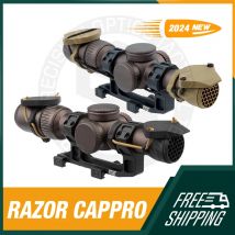 SCOPECAP PRO RifleScope Lens Cover 30mm Tube with REAR CAP Combo By Nylon Polyme 3D Print Fit RZ 1-6X No Scope Only CAP PRO