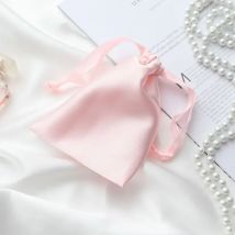 1PC Imitated Silk Carrying Bag Pouch for Eye Cover Sleep Mask Sleeping Padded Shade Patch Eyemask Blindfold Travel Eyepatch