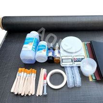 Real carbon fiber motorcycle car kit DIY handmade wrapping carbon cloth hand paste modification epoxy resin roof sports