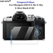 For Olympus OM-D E-M1 E-M1X E-M5 E-M10 Mark I II III IV Clear Tempered Glass 9H 2.5D Camera LCD Screen Protector Film Guard