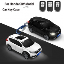 For Honda CRV Car Model Key Case 2 3 4 5 6 Button for Civic Jazz BRV BRV HRV HRV Smart Key Cover FOB Creative Personalized Gift