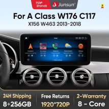 Junsun Car Radio Multimedia per Mercedes Benz classe A W176 GLA CLA X156 C117 NTG 4.5 5.0 Wireless CarPlay Android Auto 4G WiFi