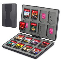 For Nintend Switch Accessories Portable Game Cards Case 16 in 1 Shockproof Hard Shell Cover Storage Box For Nintendo Switch NS