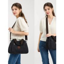 Kono Canvas Handbag for Women, Vintage Hobo Shoulder Bag, Top Handle Crossbody Tote, Multifunctional for Work & Shopping