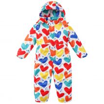 Kinder-Skianzüge, einteiliger Overall, Winter-Schneebekleidung für Jungen und Mädchen, wasserdicht, winddicht, warme Snowboardanzüge für Kinder mit Kapuze