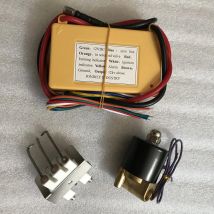 Gas Ignition Control Box, Spark Plug, 12V DC, 1/4 "Soleniod Valve, Automatic Gas igniter Unit for Burner and Oven