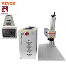 VEVOR Raycus Fiber Laserowa Maszyna do Cięcia i Znakowania 30W 150mmX150mm 50W 200mmX200mm z Oprogramowaniem EZCAD2 do Wszystkich Metali