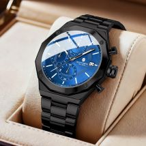 SAPPHERO Herrenuhren Luxus-Sportuhr Mode wasserdichte Uhr Exzellenz Laufsekunden Chronograph Armbanduhr Männer Geschenke