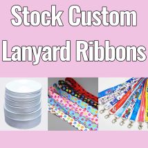 DHK Custom Stock Lanyard Ribbon Double Faced Bedrucktes, verdicktes Polyester DIY Handwerk Dekoration S2160