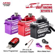 AFRC-D2114TG-S 11g Ganzmetall programmierbares Micro Super Mute Lenkservo für MINI Z 1/28 1/24