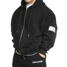 Männer Gym Muscle Fitness Übergroße Hoodies Sport Casual Jacke Laufen Training Kleidung Lose Zipper Mit Kapuze Mantel Sweatshirt