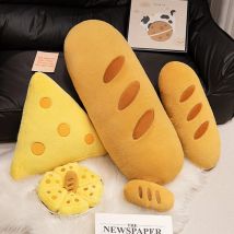 Simulation Französisch Baguette Plüsch Spielzeug Nette Käse Gefüllte Puppe Kawaii Room Decor Weiche Sofa Kissen Für Kinder Geburtstag Weihnachten Geschenke
