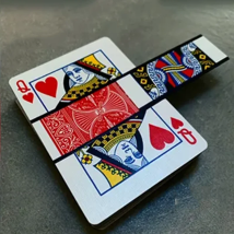 Trisection by Mickael Chatelain Magic Tricks Zig-Zag Card and Restoration Magia Close-up Street Illusions Gimmicks Mentalism