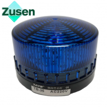 Zusen TB35-B 12v 24v 110v 220v Blue Security Alarm Strobe Signal Warning Light LED Lamp Small Flashing