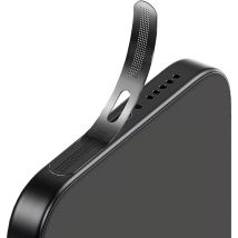 5 Pezzi Adesivi in Rete Metallica Antipolvere per iPhone Serie 16 Pro 15 14 13 12, Protezione Antipolvere per Foro Altoparlante Auricolare Compatibile