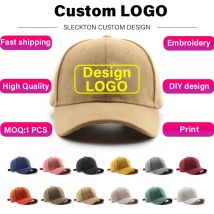 Plekton DIY benutzer definierte Stick mützen Mode Wildleder Baseball mütze für Frauen und Männer Marke Logo Design Druck Hüte Unisex Großhandel