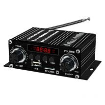 ZIZI Neue Digitale Bluetooth Verstärker 12 V Hause Auto 2 Kanal HIFI Sound Lautsprecher FM Empfänger Audio Amplificador Clase-AB AMP
