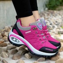 Scarpe sportive da donna Sneakers con plateau Moda Escursionismo all'aperto Scarpe casual antiscivolo Scarpe da corsa basse Calzature da donna
