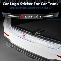 1PCS Car Rear Bumper Trunk Guard Stickers Accessories For Citroen C2 C3 C4 C5 C6 C1 DS3 DS4 DS5 DS7 Xsara Berlingo Picasso