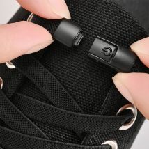 8mm Bez wiązania Sznurowadła Press Lock Sznurowadła bez wiązania Elastyczne sznurowadła Sneaker Kids Adult Poszerzone płaskie sznurowadła do butów