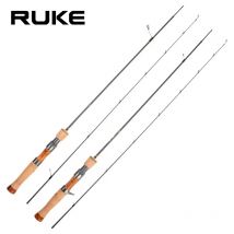 RUKE  Lure Soft fishing  Rod 2 Sections  Spinning Casting Rod SIC Guider Golden camphor Wood Wheel Seat  Soft Wood Handle