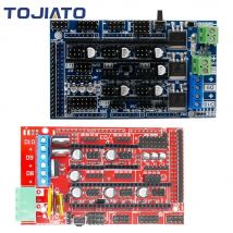 Ramps 1.6 Expansion Control Panel with Heatsink Upgraded Ramps 1.4/ Ramps 1.5 dla Arduinos 3D Printer Board Części do drukarek 3D
