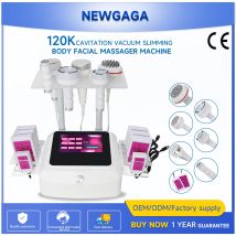 7 In 1 120K Cavitazione Sotto Vuoto Macchina Ad Ultrasuoni Laser Lipo Massaggio Bruciare I Grassi Rimozione Della Cellulite Corpo Dimagrante Forma Massaggiatore