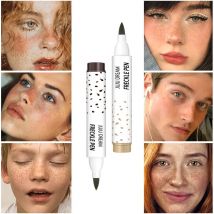 Sommersprossen Stift natürliche Simulation gefälschte Flecken Make-up-Tool wasserdicht langlebig einfach zu färben Eyeliner Punkt Stift Make-up-Tool