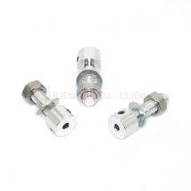 2x Metall-Spinnerpropeller mit verlängerter Schraube 4,0 oder 3,17 oder 3,0 mm Welle Motor-Propelleradapter für RC-Flugzeug-Spinnerpropeller