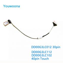 NEW ORIGINAL Laptop LCD Cable For HP Chromebook 14 G5 14-CA 14-DB DD00G3LC012 30pin Dd00g3lc112 Dd00g3lc102 40pin Touch