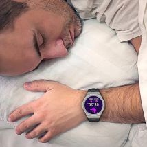Smartwatch da uomo Kiano Elegance orologio parla Pl passi grande batteria IP68