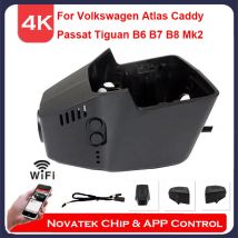 4K HD WiFi DVR für Volkswagen VW Passat Tiguan II 2 CC Allspace Atlas Golf Arteon Sharan Magotan Dashcam für Skoda Seat Armaturenbrett-Kamera