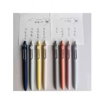 UNI Mitsubishi Zento Rollerball Pen,Small Core 0.38/0.5mm Low-Center Gravity Fast-Drying Pen with Dense Black Ink Balanced Grip