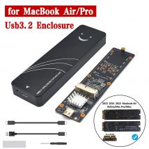 Per MacBook SSD Custodia NVMe M2 SSD Custodia per Apple MacBook Air Pro Retina 2013 2014 2015 2016 2017 USB 3.2 a MAC M.2 Box