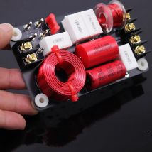GHXAMP 150W 2-Way Crossover for Hi-Fi Bookshelf Speaker, Dual Air Core Inductor 2500Hz 1PC