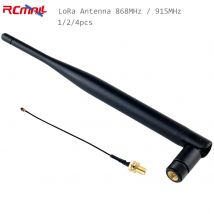 Antenna LoRa 868 MHz / 915 MHz 5DBi SMA maschio a cavo connettore U.FL Antenna omnidirezionale per scheda Lora meshtastica IoT